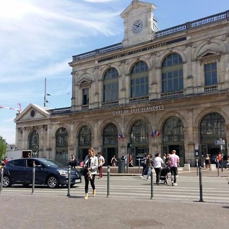 Lille Train Station Nice Studio Eksteriør billede