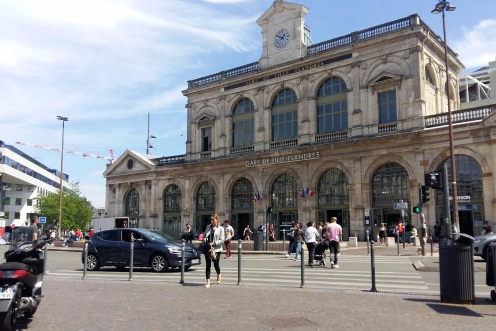 Lille Train Station Nice Studio Eksteriør billede